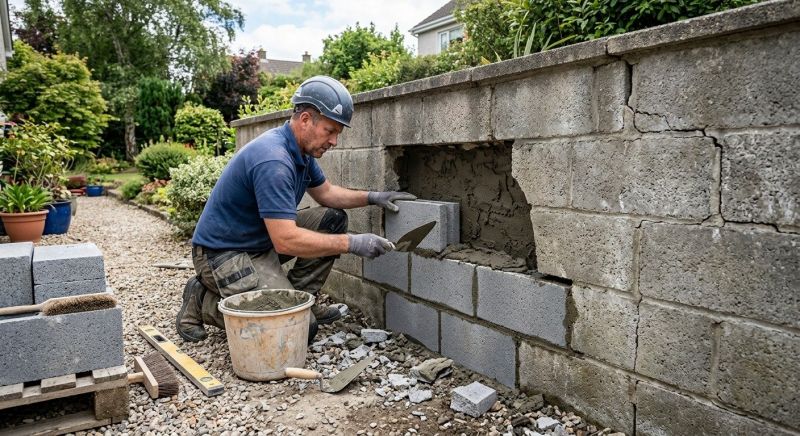 Block Wall Repair in Avon, CO