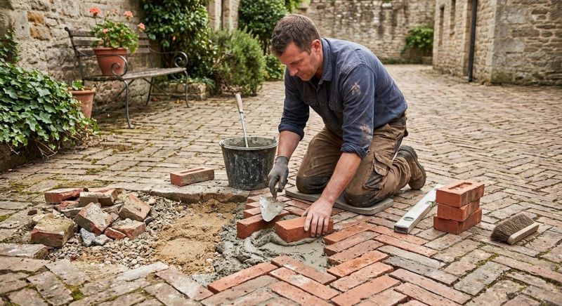 Brick Floor Repair in Vail, CO