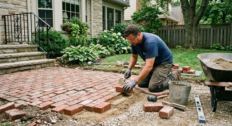 Brick Hardscape Repair in Vail, CO