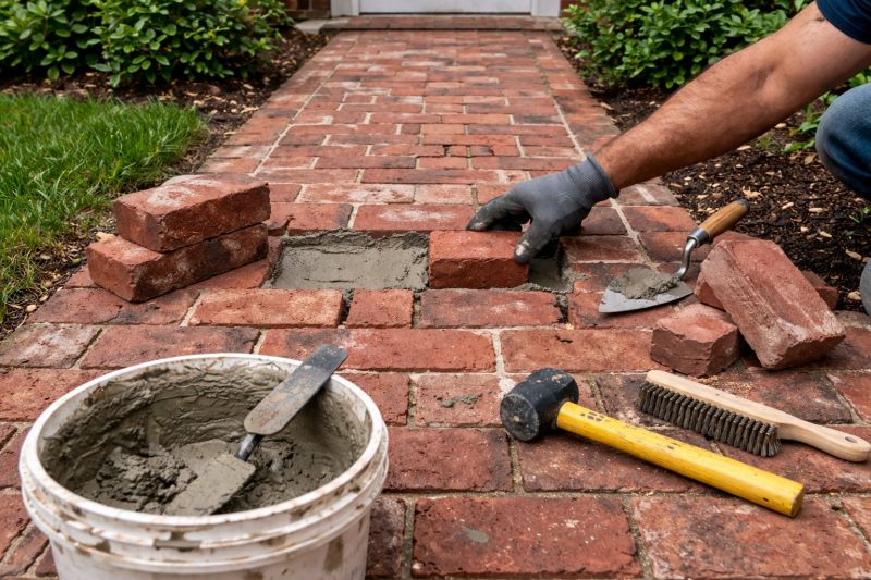 Brick Pathway Repair in Vail, CO