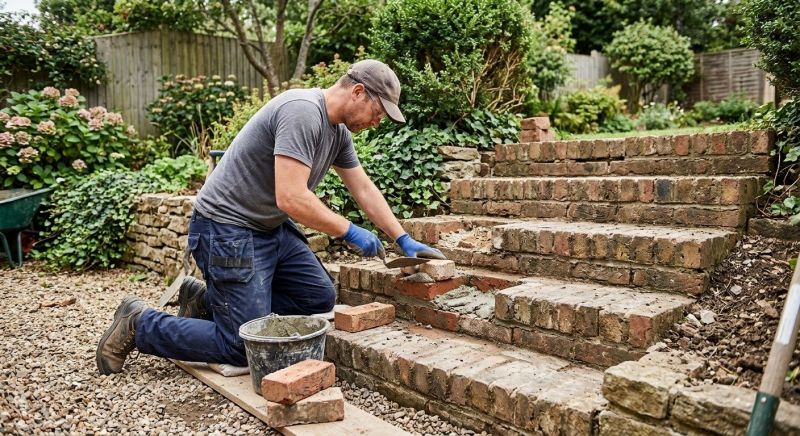 Brick Stairs Repair in Breckenridge, CO