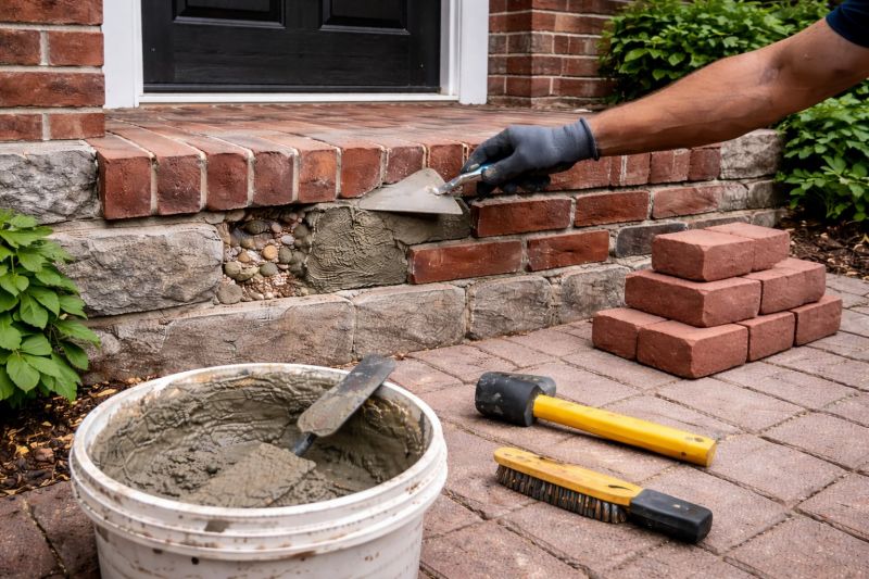 Brick Steps Repair in Vail, CO