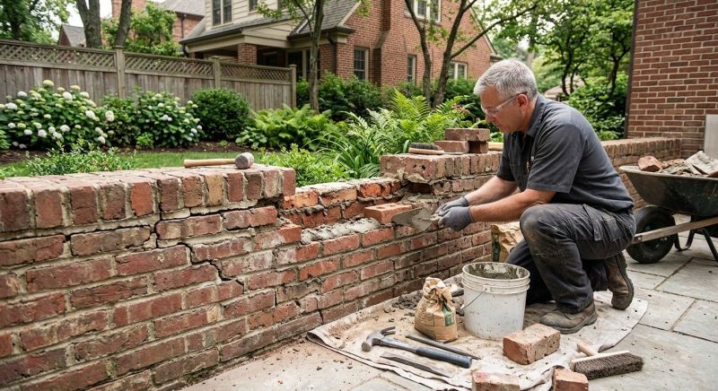 Brick Wall Repair in Avon, CO