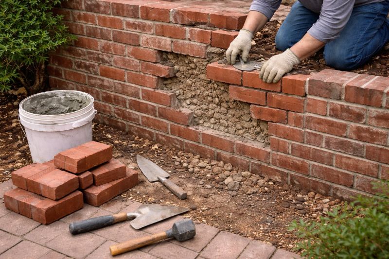 Brick Wall Repair in Breckenridge, CO