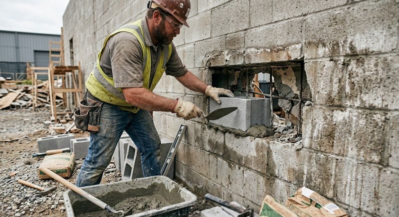 Cement Block Repair in Vail, CO