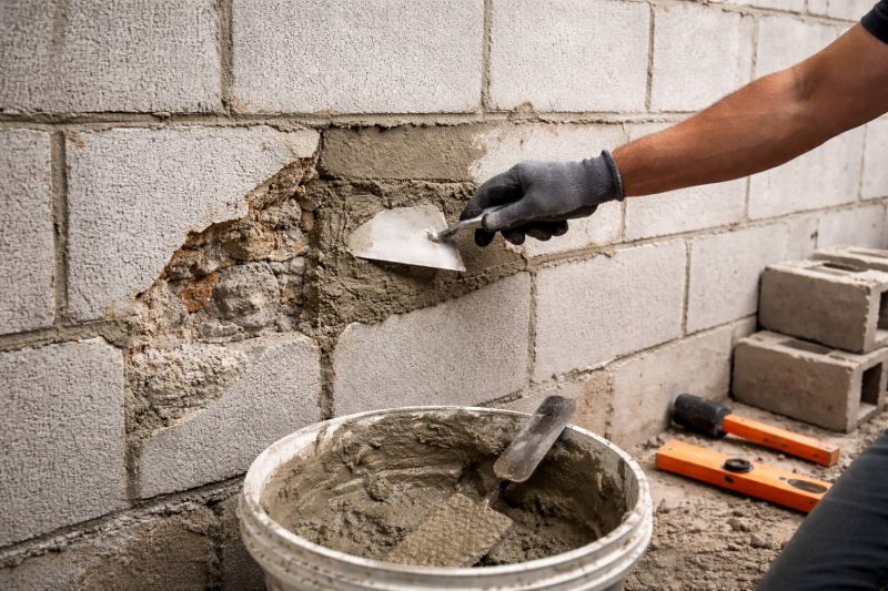 Cinder Block Wall Repair in Dillon, CO