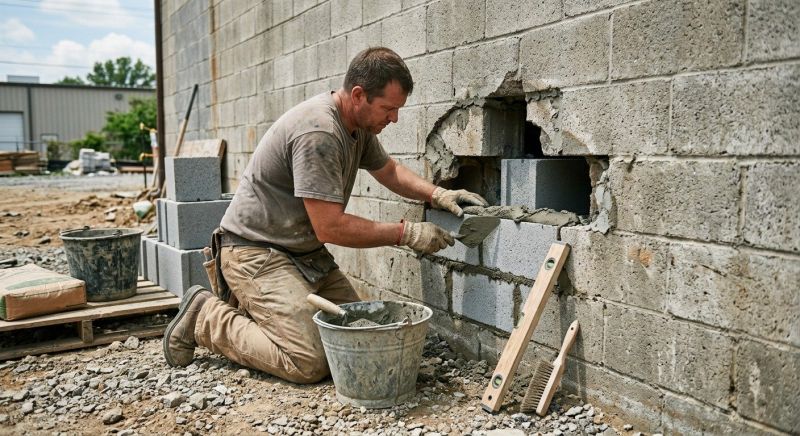 Concrete Block Repair in Edwards, CO