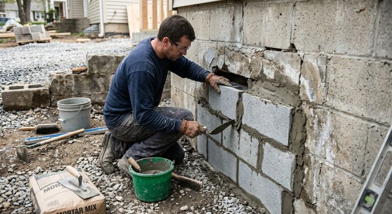 Concrete Block Repair in Summit County, CO