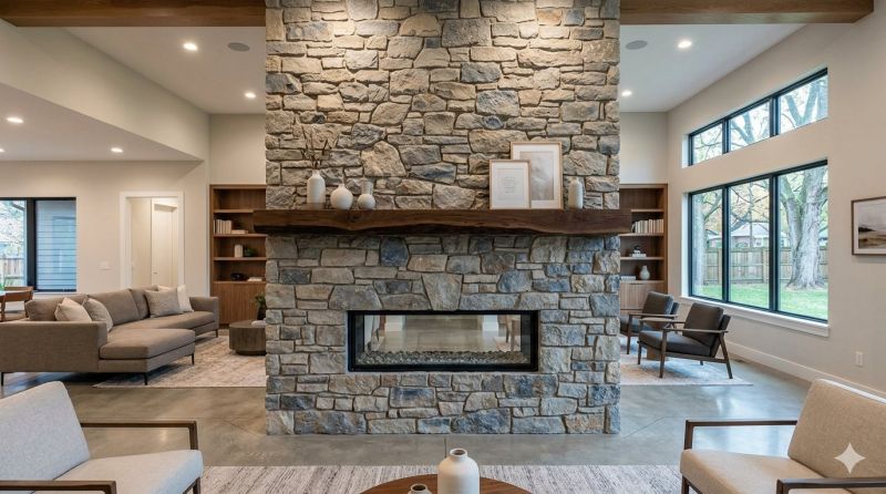 Stone Chimney Installation in Eagle County, CO