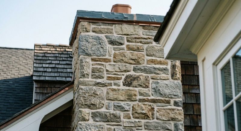Stone Chimney Installation in Vail, CO