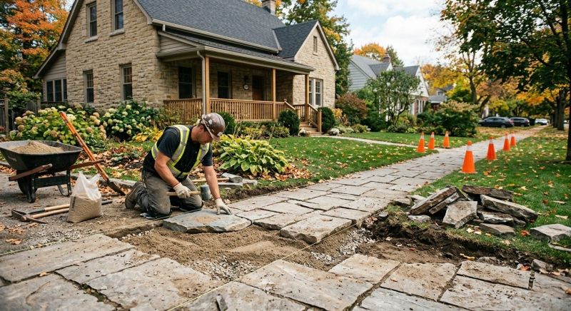 Stone Driveway Repair in Vail, CO